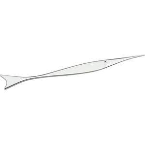 ALESSI, Pes Papierschneider - Alessi metall en metall, Papierschneider Pes metall - Alessi metall en metall