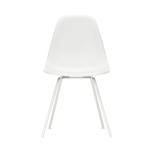 Vitra, DSX - Eames Plastic Side Chair Stuhl / (1950) - Beine weiß - Vitra weiß en plastikmaterial, Stuhl DSX - Eames Plastic Side Chair plastikmaterial weiß / (1950) - Beine weiß - Vitra weiß en plastikmaterial