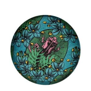 Gangzaï design, Papierpresse Nenufrog glas bunt / Glas - Gangzaï design bunt en glas, Papierpresse Nenufrog glas bunt / Glas - Gangzaï design bunt en glas