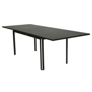 Fermob, Costa Ausziehtisch / L 160 bis 240 cm - für 6 bis 10 Personen - Fermob grün/grau en metall, Ausziehtisch Costa metall grün grau / L 160 bis 240 cm - für 6 bis 10 Personen - Fermob grau en metall
