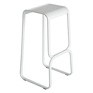 Lapalma, Barhocker Continuum holz weiß / Holz & Metall - H 80 cm - Lapalma weiß en holz, Barhocker Continuum holz weiß / Holz & Metall - H 80 cm - Lapalma weiß en holz