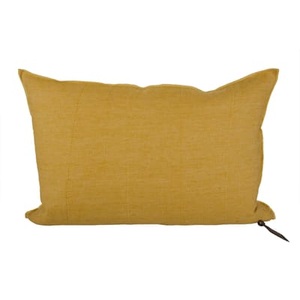 Maison de Vacances, Kissen Vice Versa textil gelb / 30 x 50 cm - Leinen - Maison de Vacances gelb en textil, Kissen Vice Versa textil gelb / 30 x 50 cm - Leinen - Maison de Vacances gelb en textil