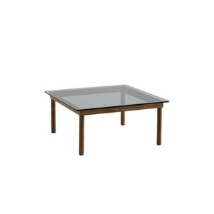 Hay, Kofi Couchtisch / 80 x 80 cm - Glas & Holz - Hay holz natur en glas, Couchtisch Kofi glas holz natur / 80 x 80 cm - Glas & Holz - Hay holz natur en glas