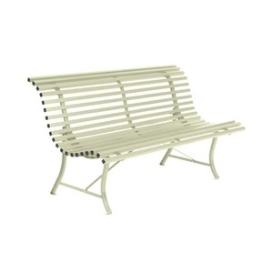 Fermob, Louisiane Bank mit Rückenlehne / L 150 cm - Metall - Fermob grün en metall, Bank mit Rückenlehne Louisiane metall grün / L 150 cm - Metall - Fermob grün en metall