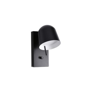 ENOstudio, HO Wandleuchte / L 13 x H 23 cm - Drehbar - ENOstudio schwarz en metall, Wandleuchte HO metall schwarz / L 13 x H 23 cm - Drehbar - ENOstudio schwarz en metall