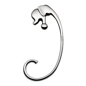ALESSI, Alessi Jumbo Taschenhaken, Zusammenklappbare Bank Jumbo metall - Alessi metall en metall