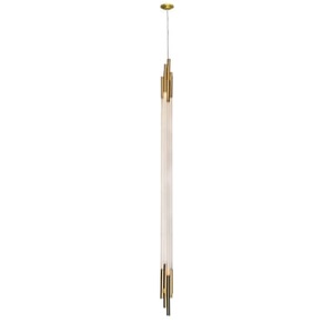DCW éditions, ORG Vertical Large Pendelleuchte / LED -H 200 cm / Glas - DCW éditions weiß en glas, Pendelleuchte ORG Vertical Large glas weiß / LED -H 200 cm / Glas - DCW éditions weiß en glas