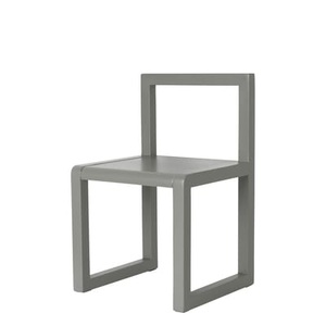 ferm living, Little Architect Kinderstuhl / Holz - Ferm Living grau en holz, Kinderstuhl Little Architect holz grau / Holz - Ferm Living grau en holz