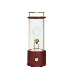 Tala, Tala - Outdoor Tischleuchte THE MUSE - rostrot - Mischmaterial - 33.8 cm, Tala Akku-Tischleuchte Muse Portable, rot, Alu, E27 LED