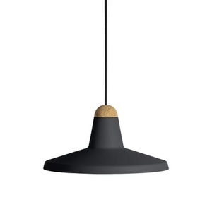EASY LIGHT by Carpyen , Tao Pendelleuchte / Ø 30 cm - Metall & Kork - EASY LIGHT by Carpyen  grau en metall, Pendelleuchte Tao metall grau / Ø 30 cm - Metall & Kork - EASY LIGHT by Carpyen  grau en metall
