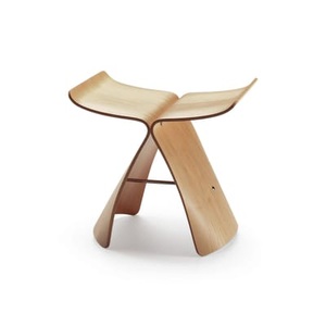 Vitra, Butterfly Stool Hocker / By Sori Yanagi, 1954 - Vitra holz natur en holz, Hocker Butterfly Stool holz natur / By Sori Yanagi, 1954 - Vitra en
