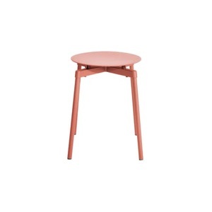 Petite Friture, Fromme Stappelbarer Hocker / Aluminium - Petite Friture rosa/orange en metall, Stappelbarer Hocker Fromme metall rosa orange / Aluminium - Petite Friture orange en metall