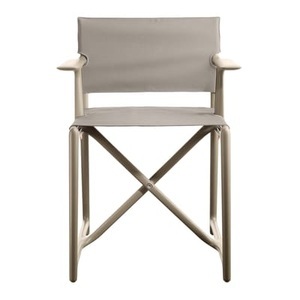Magis, Stanley Klappsessel von Philippe Starck / Stoffbezug - Magis beige en plastikmaterial/textil, Klappsessel Stanley textil beige von Philippe Starck / Stoffbezug - Magis beige en textil