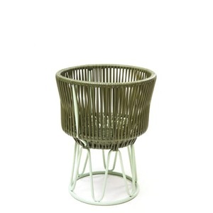 Ames, Circo 1 Übertopf / Ø 36 x H 48 cm - ames grün en plastikmaterial, Übertopf Circo 1 plastikmaterial grün / Ø 36 x H 48 cm - ames grün en plastikmaterial