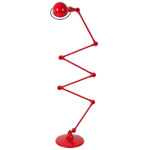 Jieldé, Jieldé Loft D9406 Stehleuchte 6x40cm, rot, Jieldé Loft D9406 Stehleuchte 6x40cm, rot