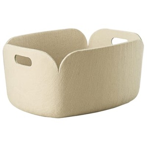 Muuto, Muuto Restore Aufbewahrungsbox, Korb Restore textil beige 100% recyceltes Material - Muuto beige en textil