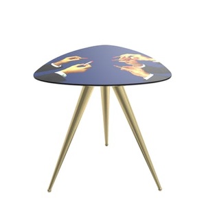Seletti, Toiletpaper - Lipsticks Beistelltisch / 57 x 57 x H 48 cm - Seletti bunt en holz, Beistelltisch Toiletpaper - Lipsticks holz bunt / 57 x 57 x H 48 cm - Seletti bunt en holz