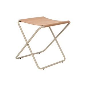 ferm living, Desert Klappstuhl / Plastikflaschen-Recycling - Gestell beige - Ferm Living beige en textil, Klappstuhl Desert textil beige / Plastikflaschen-Recycling - Gestell beige - Ferm Living beige en textil