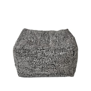 Marimekko, Marimekko-Orkanen Seat Cushion, Dark Grey/Off White, Sitzkissen Orkanen textil schwarz / 55 x 55 cm - Marimekko schwarz en textil