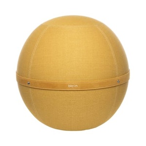 BLOON PARIS, Ballon Original XL Siège ergonomique / Ø 65 cm - BLOON PARIS gelb en textil, Ergonomischer Sitz Ballon Original XL textil gelb / Ø 65 cm - BLOON PARIS gelb en textil