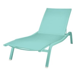 Fermob, Fermob Alizé XS Sonnenliege, Schrägstellbarer, stapelbarer Liegestuhl Alizé XS metall blau B 72 cm / 2 verschiedene Positionen - Fermob blau en metall
