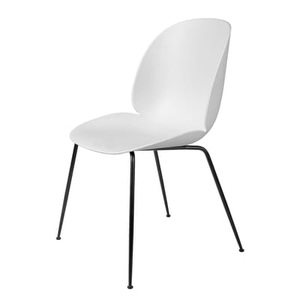 GUBI, Beetle Stuhl / Gamfratesi - Kunststoff - Gubi weiß en plastikmaterial, Stuhl Beetle plastikmaterial weiß / Gamfratesi - Kunststoff - Gubi weiß en plastikmaterial