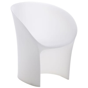 Moroso, Moon Sessel für Haus und Garten - Moroso weiß en plastikmaterial, Sessel Moon plastikmaterial weiß für Haus und Garten - Moroso weiß en plastikmaterial
