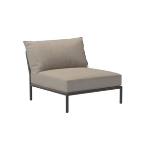 Houe, Level 2 Lounge Sessel / Extra weiche Rückenlehne - Houe beige en textil, Lounge Sessel Level 2 textil beige / Extra weiche Rückenlehne - Houe beige en textil