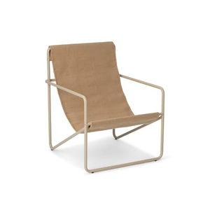 ferm living, Desert Kindersessel / Gestell beige - Plastikflaschen-Recycling - Ferm Living beige en textil, Kindersessel Desert textil beige / Gestell beige - Plastikflaschen-Recycling - Ferm Living beige en textil