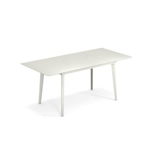 Emu, Plus4 Balcony Ausziehtisch / L 120 + 52 cm - 4 bis 6 Personen - Emu weiß en metall, Ausziehtisch Plus4 Balcony metall weiß / L 120 + 52 cm - 4 bis 6 Personen - Emu weiß en metall