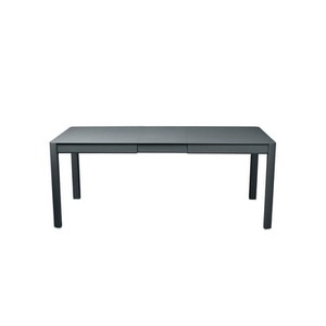 Fermob, Ribambelle Small Ausziehtisch / L 149 bis 191 cm - für 6 bis 8 Personen - Fermob grau en metall, Ausziehtisch Ribambelle Small metall grau / L 149 bis 191 cm - für 6 bis 8 Personen - Fermob grau en metall