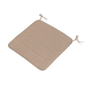 Muuto, Sitzkissen / Für Linear-Stuhl & Sessel - Muuto beige en textil, Armlehne textil beige / Für Linear-Stuhl & Sessel - Muuto beige en textil