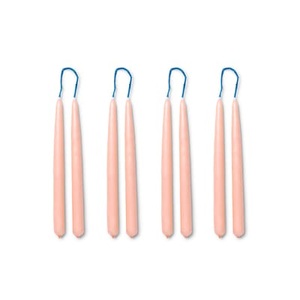 ferm living, Dipped Langkerze / 8er-Set - h 15 cm - Ferm Living rosa en wachs, Langkerze Dipped wachs rosa / 8er-Set - h 15 cm - Ferm Living rosa en wachs