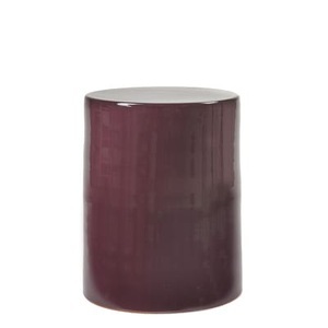 Serax, Pawn Beistelltisch / Ø 37 x H 46 cm - Glasierte Terrakotta - Serax violett en keramik, Beistelltisch Pawn keramik violett / Ø 37 x H 46 cm - Glasierte Terrakotta - Serax violett en keramik