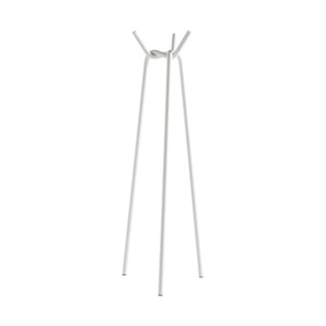 Hay, Knit Garderobe / Stahl - H 161 cm - Hay weiß en metall, Kleiderständer mit Fuß Knit metall weiß / Stahl - H 161 cm - Hay weiß en metall