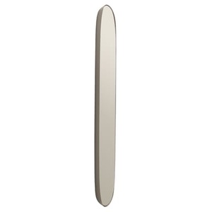 Muuto, Muuto Framed Spiegel L taupe, Wandspiegel Framed Large metall beige / L 44 cm x H 118 cm - Muuto beige en metall