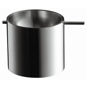STELTON, Stelton - Aschenbecher AJ Revolving Ashtray Small - Silber, Aschenbecher Cylinda-Line metall Kipp-Aschenbecher - Stelton metall en metall