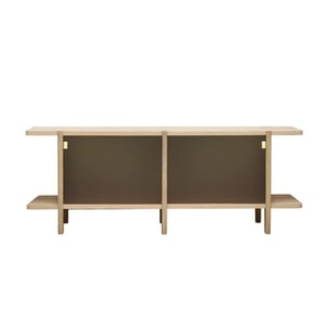 ENOstudio, Anrichte Pavillon glas braun holz natur / Glas & Eiche - L 160 cm - ENOstudio braun en glas, Anrichte Pavillon glas braun holz natur / Glas & Eiche - L 160 cm - ENOstudio holz natur en holz