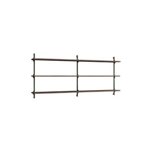 Moebe, Regal Wall Shelving ? ws.65.2 holz braun / B 162 x H 65 cm x Prof. 17,5 cm - MOEBE braun en holz, Regal Wall Shelving ? ws.65.2 holz braun / B 162 x H 65 cm x Prof. 17,5 cm - MOEBE braun en holz