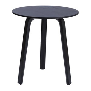 Hay, Bella Couchtisch Ø 45 x H 49 cm - Hay schwarz en holz, Couchtisch Bella holz schwarz Ø 45 x H 49 cm - Hay schwarz en holz
