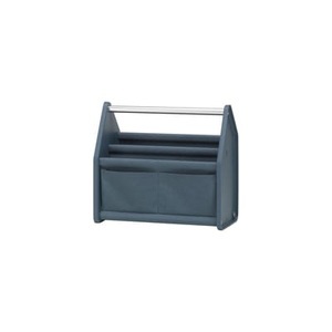 Vitra, Locker Box SMALL Korb / Büro-Ordnungshelfer - Stoff / L 36,5 cm - Vitra blau en textil, Korb Locker Box SMALL textil blau / Büro-Ordnungshelfer - Stoff / L 36,5 cm - Vitra blau en textil