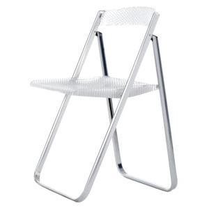 KARTELL, Kartell Honeycomb Klappstuhl, Klappstuhl Honeycomb plastikmaterial transparent - Kartell transparent en plastikmaterial