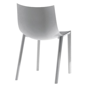 Driade, Bo Stapelbarer Stuhl - Driade grau en plastikmaterial, Stapelbarer Stuhl Bo plastikmaterial grau - Driade grau en plastikmaterial