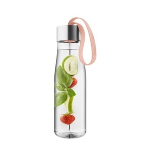 Eva Solo, MyFlavour 0,75L Trinkflasche / Umweltfreundlicher Kunststoff - Aroma-Spieß - Eva Solo rosa en plastikmaterial, 