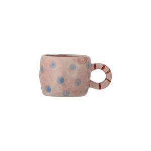 Bloomingville, Nini Tasse / Ø 7 x H 6 cm - Steingut - Bloomingville rosa en keramik, Tasse Nini keramik rosa / Ø 7 x H 6 cm - Steingut - Bloomingville rosa en keramik