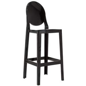 KARTELL, Kartell-One More Hocker, Large, Schwarz, Hochstuhl One more plastikmaterial schwarz H 75 cm - Kartell schwarz en plastikmaterial