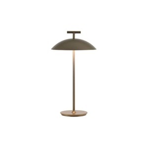 KARTELL, Mini Geen-A OUTDOOR Lampe ohne Kabel / Stahl - H 36 cm - Kartell metall en metall, Kabellose, wiederaufladbare Außenlampe Mini Geen-A OUTDOOR metall / Stahl - H 36 cm - Kartell metall en metall
