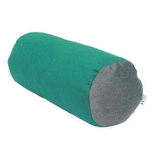 Trimm Copenhagen, Bodenkissen Tube textil grün grau / Ø 25 x 60 cm - Trimm Copenhagen grün en textil, Bodenkissen Tube textil grün grau / Ø 25 x 60 cm - Trimm Copenhagen grau en textil
