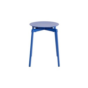 Petite Friture, Fromme Stappelbarer Hocker / Aluminium - Petite Friture blau en metall, Stappelbarer Hocker Fromme metall blau / Aluminium - Petite Friture blau en metall