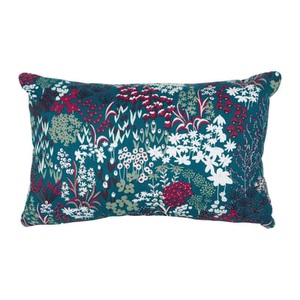 Fermob, Outdoor-Kissen Bouquet sauvage - Champêtre textil blau / 68 x 44 cm - Fermob blau en textil, Outdoor-Kissen Bouquet sauvage - Champêtre textil blau / 68 x 44 cm - Fermob blau en textil